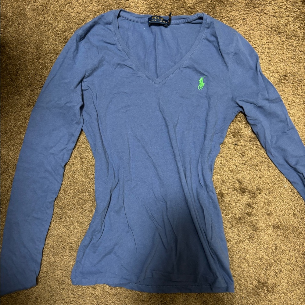 Polo by Ralph Lauren Blue Long Sleeve Top